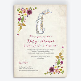 Velveteen Rabbit Baby Shower Invitation