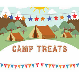 Camping Themed Birthday Party Sign