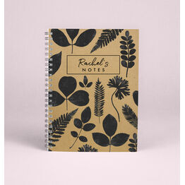Personalised 'New Leaf' A5 Notebook