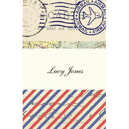 Vintage Airmail Place Cards - Set of 9