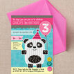 Panda Party Birthday Party Invitation additional 2