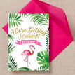 Flamingo Fiesta Tropical Wedding Invitation additional 3