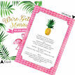 Flamingo Fiesta Tropical Wedding Invitation additional 2