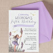 Vintage Flower Fairies Party Invitation additional 2