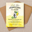 Gin & Tonic Themed 40th Birthday Party Invitation additional 1