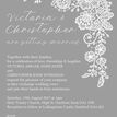 Floral Lace Wedding Invitation additional 6