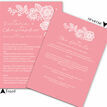 Floral Lace Wedding Invitation additional 3