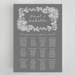 Floral Lace Wedding Seating Plan additional 3