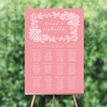 Floral Lace Wedding Seating Plan additional 1