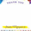 Art & Craft Themed Thank You Card additional 2