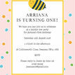 Bumble Bees Party Invitation - Pink additional 3