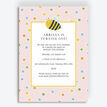 Bumble Bees Party Invitation - Pink additional 1