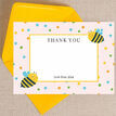 Bumble Bees Thank You Cards - Pink additional 1