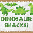 Dinosaur Party Sign / Poster additional 1
