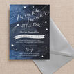 Twinkle Twinkle Little Star Naming Ceremony Day Invitation additional 2