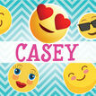 Emoji Themed Personalised Name Cards - Set of 9 additional 1