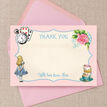 Pink & Blue Alice in Wonderland Thank You Card additional 3