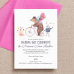 Circus Friends Naming Day Ceremony Invitation additional 2