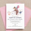Circus Friends Naming Day Ceremony Invitation additional 4