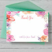 Pastel Floral Thank You Card additional 1