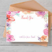 Pastel Floral Thank You Card additional 2