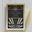 1920s Art Deco 60th / Diamond Wedding Anniversary Invitation additional 3