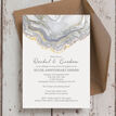 Agate Crystal 25th / Silver Wedding Anniversary Invitation additional 3