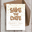 Rose Gold Balloons Wedding Save the Date additional 2