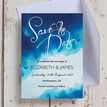 Blue Watercolour Wedding Save the Date additional 3