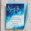 Blue Watercolour Wedding Save the Date additional 5