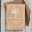 Rustic Kraft Wedding Save the Date additional 2