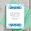 Watercolour Blueberries Wedding Save the Date additional 3