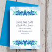 Watercolour Blueberries Wedding Save the Date additional 2