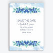 Watercolour Blueberries Wedding Save the Date additional 1