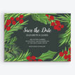 Winter Berries Wedding Save the Date additional 1