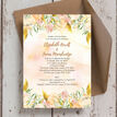 Gold Floral Wedding Invitation additional 4