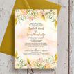 Gold Floral Wedding Invitation additional 5