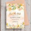 Gold Floral Save the Date additional 3
