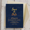 Navy & Gold Save the Date additional 3