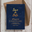 Navy & Gold Save the Date additional 4