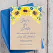 Rustic Sunflower Save the Date additional 3