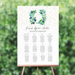 Olive Wreath Wedding Seating Plan additional 1