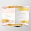 Blush Pink & Gold Wedding Order of Service Booklet additional 2