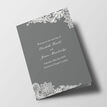 Romantic Lace Wedding Order of Service Booklet additional 8