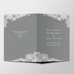 Romantic Lace Wedding Order of Service Booklet additional 9