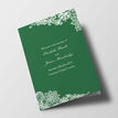 Romantic Lace Wedding Order of Service Booklet additional 10
