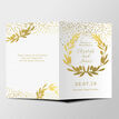Golden Wreath Wedding Order of Service Booklet additional 2