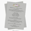 Pastel Lilac Flowers Wedding Invitation additional 2
