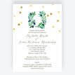 Olive Wreath Wedding Invitation additional 1
