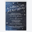 Midnight Stars Wedding Invitation additional 1